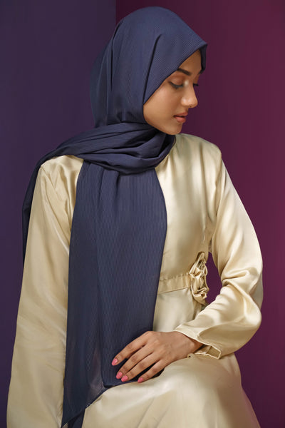 InterLining Chiffon - Navy Blue