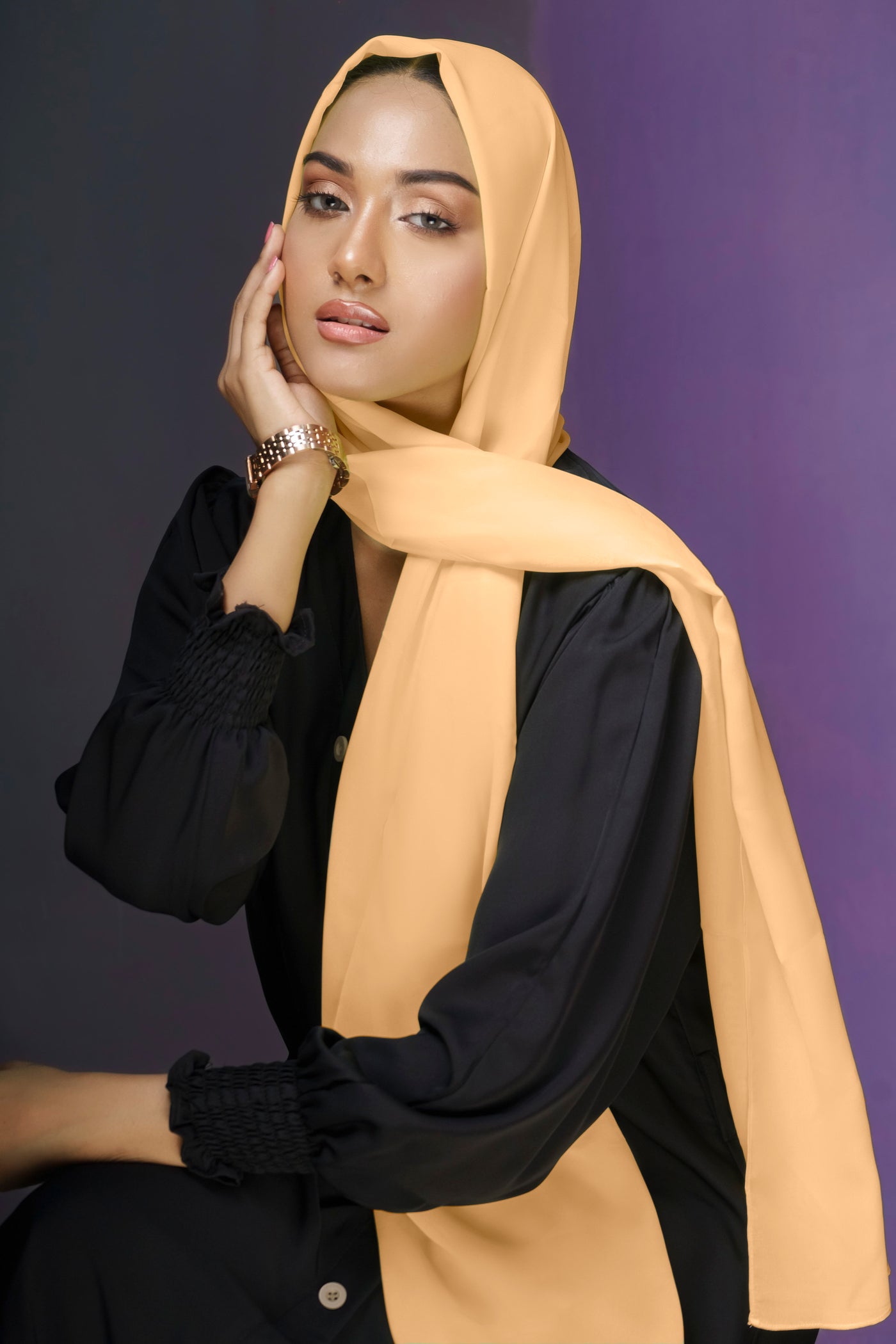 Plain Chiffon - Yellow