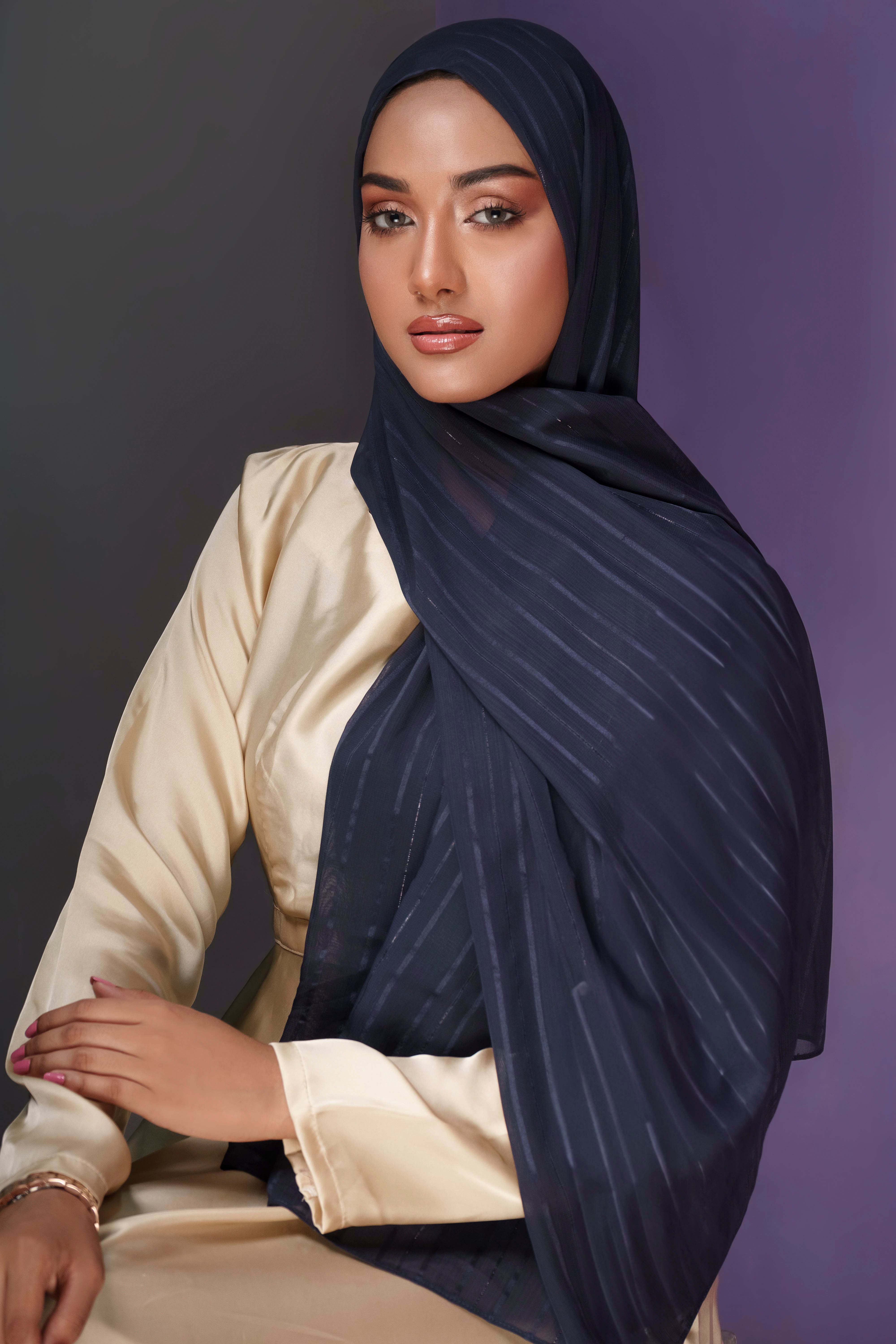 Self Lining Chiffon Deap Sea TGM Online Store self-lining-chiffon-deap-sea-tgm-online-store